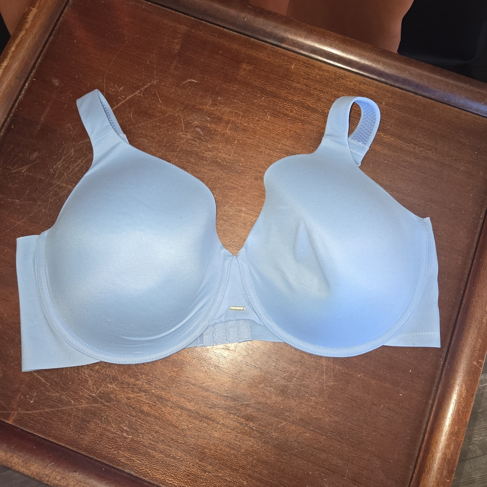 Cacique Sky Blue Full Coverage Bra